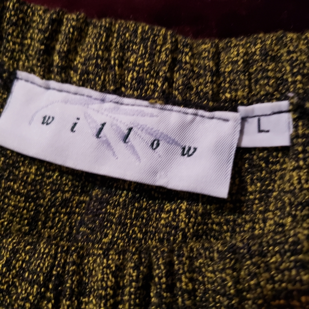 Willow Women's Green Textured Pants Suit XL/L - Picture 13 of 14